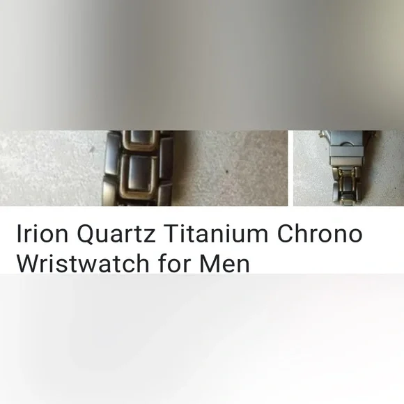 PreOwned  Vintage Antique Citizen Titanium Quartz With Invicta Original Box . - Picture 6 of 12